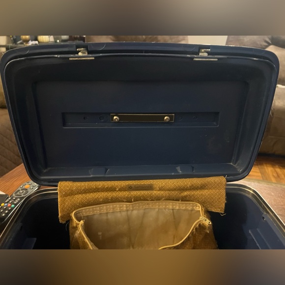 Vintage Samsonite Blue Cosmetic Case - Picture 7 of 9
